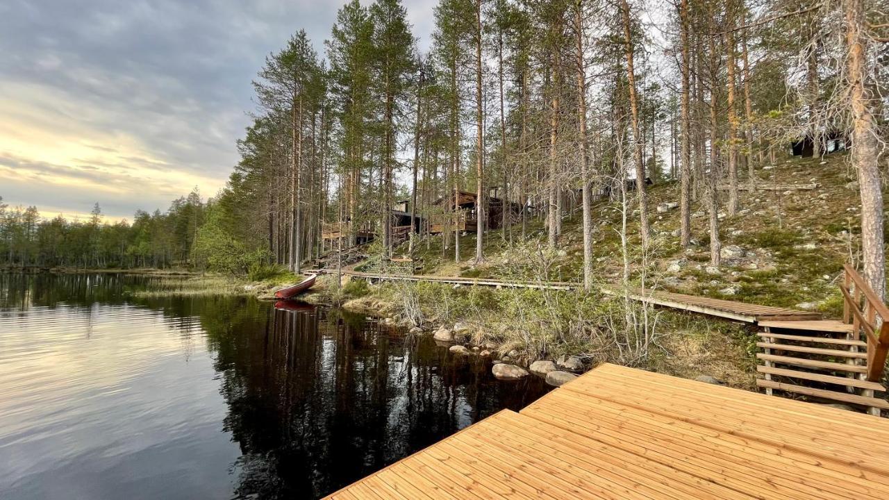 Hotel Lapiosalmi Wilderness Center Posio Exterior foto