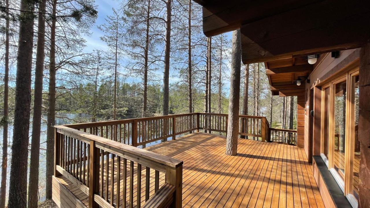 Hotel Lapiosalmi Wilderness Center Posio Exterior foto