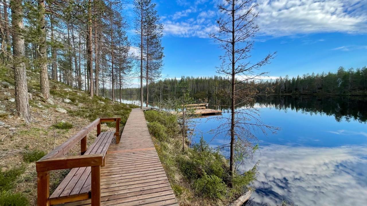 Hotel Lapiosalmi Wilderness Center Posio Exterior foto